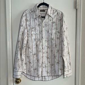 7 Diamonds Men’s Button Down Shirt